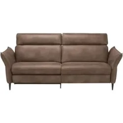 Hukla Sofa 3-sitzig  Solea ¦ braun ¦ Maße (cm): B: 224 T: 95.0