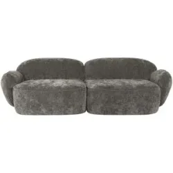 Soho Sofa 3-sitzig  Bubble ¦ grau ¦ Maße (cm): B: 236 H: 80 T: 104.0