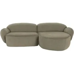 Soho Ecksofa  Bubble ¦ beige ¦ Maße (cm): B: 236 H: 80 T: 164.0
