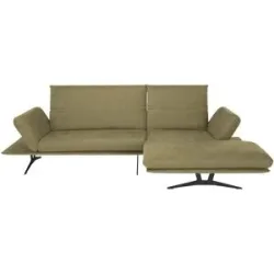 Koinor Ecksofa aus Flachgewebe Francis ¦ grün ¦ Maße (cm): B: 284 H: 93 T: 159.0