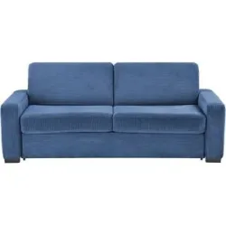 switch Schlafsofa aus Cord Vanila ¦ blau ¦ Maße (cm): B: 220 H: 87 T: 98.0