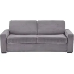 switch Schlafsofa aus Cord Vanila ¦ grau ¦ Maße (cm): B: 220 H: 87 T: 98.0