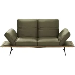 Koinor Einzelsofa aus Echtleder Fendo ¦ grün ¦ Maße (cm): B: 206 H: 73 T: 123.0