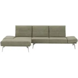 Koinor Ecksofa  Fendo ¦ grün ¦ Maße (cm): B: 314 H: 93 T: 159.0