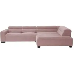Jette Home Ecksofa aus Cord Jette Flirt ¦ rosa/pink ¦ Maße (cm): B: 311 H: 84 T: