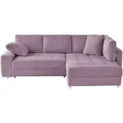 Bobb Ecksofa  Arissa de Luxe ¦ lila/violett ¦ Maße (cm): B: 265 H: 84 T: 215.0
