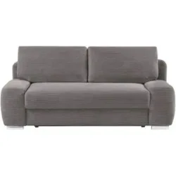 Bobb Schlafsofa mit Boxspringpolsterung  Viannie de Luxe ¦ grau ¦ Maße (cm): B: