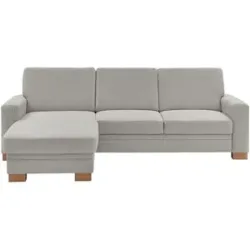 meinSofa Ecksofa  Uli-S ¦ grau ¦ Maße (cm): B: 248 H: 90 T: 163.0