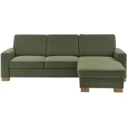 meinSofa Ecksofa  Uli-S ¦ grün ¦ Maße (cm): B: 248 H: 90 T: 163.0