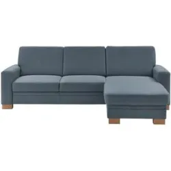 meinSofa Ecksofa  Uli-S ¦ blau ¦ Maße (cm): B: 248 H: 90 T: 163.0