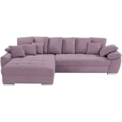 Bobb Ecksofa  Farina ¦ lila/violett ¦ Maße (cm): B: 323 H: 92 T: 222.0