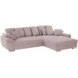 Bobb Ecksofa  Farina ¦ rosa/pink ¦ Maße (cm): B: 323 H: 92 T: 222.0