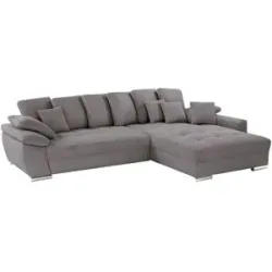 Bobb Ecksofa  Farina ¦ grau ¦ Maße (cm): B: 323 H: 92 T: 222.0