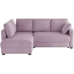 Bobb Ecksofa mit Boxspringpolsterung  Lisa de Luxe ¦ lila/violett ¦ Maße (cm):