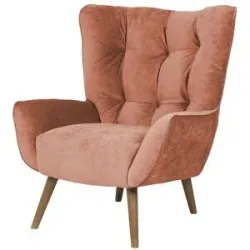 Soho Polstersessel  Jolyn ¦ rosa/pink ¦ Maße (cm): B: 87 H: 100 T: 86.0