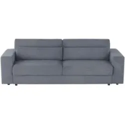 Höffner Big Sofa mit Schlaffunktion  Branna ¦ grau ¦ Maße (cm): B: 250 H: 101 T: 105.0