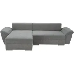 uno Ecksofa seitenverkehrt montierbar Valencia ¦ grau ¦ Maße (cm): B: 227 H: 86