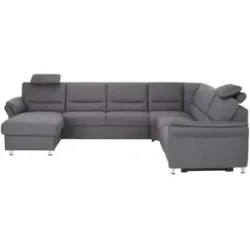 meinSofa Wohnlandschaft  Donald ¦ grau ¦ Maße (cm): B: 330 H: 89 T: 262.0