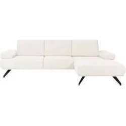 Soho Ecksofa  Gemma ¦ weiß ¦ Maße (cm): B: 282 H: 84 T: 166.0