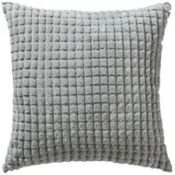 Höffner Kissen  Lykke ¦ grau ¦ Maße (cm): B: 45