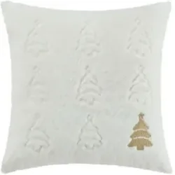 Höffner Kissen  Weihnachten ¦ weiß ¦ Maße (cm): B: 45