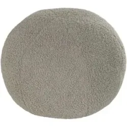 Jette Home Kissen  Teddyball ¦ grau Ø: 30