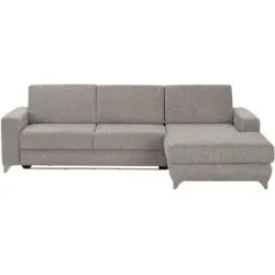 Höffner Ecksofa  Cosima II ¦ grau ¦ Maße (cm): B: 264 H: 90 T: 187.0