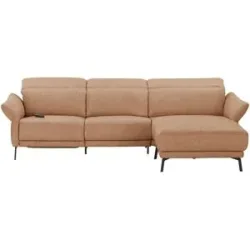 Wohnwert Ecksofa Leder Bellana ¦ braun ¦ Maße (cm): B: 291 H: 101 T: 176.0