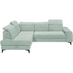 UNO, uno Ecksofa  Rockdale ¦ grün ¦ Maße (cm): B: 282 H: 90 T: 200.0