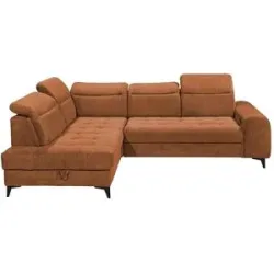 UNO, uno Ecksofa  Rockdale ¦ braun ¦ Maße (cm): B: 282 H: 90 T: 200.0