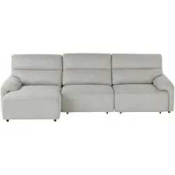 uno Ecksofa  Lisa ¦ grau ¦ Maße (cm): B: 302 H: 97 T: 167.0