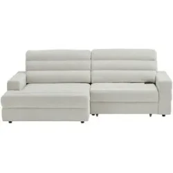 uno Ecksofa  Novia ¦ grau ¦ Maße (cm): B: 254 H: 91 T: 152.0