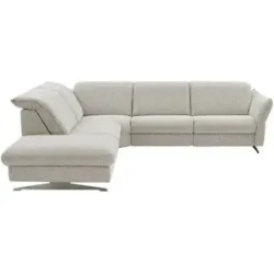 Hukla Ecksofa Mikrofaser Michelle ¦ beige ¦ Maße (cm): B: 292 H: 99 T: 258.0