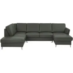 meinSofa Wohnlandschaft  Veit ¦ grau ¦ Maße (cm): B: 305 H: 90 T: 204.0