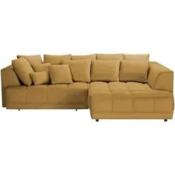 switch Ecksofa  Tiga ¦ gelb ¦ Maße (cm): B: 285 H: 88 T: 205.0