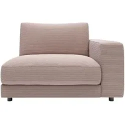 Jette Home, Jette Home Element Einsitzer Armlehne rechts in Cord Sila ¦ rosa/pink ¦ Maße