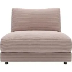 Jette Home Element Einsitzer ohne Armlehne in Cord Sila ¦ rosa/pink ¦ Maße (cm):