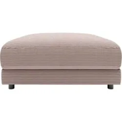 Jette Home Element Hocker in Cord Sila ¦ rosa/pink ¦ Maße (cm): B: 100 H: 43 T: