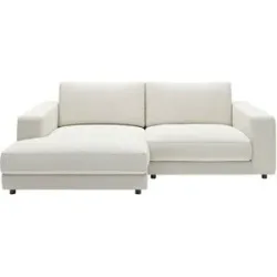Jette Home Ecksofa in Cord Sila ¦ weiß ¦ Maße (cm): B: 250 H: 85 T: 170.0