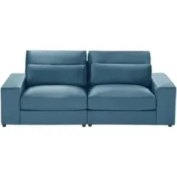 Höffner Big Sofa  Branna ¦ blau ¦ Maße (cm): B: 232 H: 88 T: 120.0