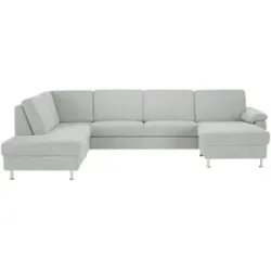 Diva Wohnlandschaft  Diva ¦ silber ¦ Maße (cm): B: 330 H: 90 T: 210.0