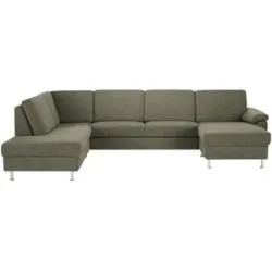 Diva Wohnlandschaft  Diva ¦ grün ¦ Maße (cm): B: 330 H: 90 T: 210.0