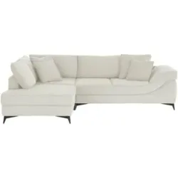 pop Ecksofa  Trentino ¦ creme ¦ Maße (cm): B: 310 H: 98 T: 223.0