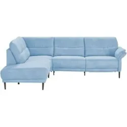 Wohnwert Ecksofa  Maya ¦ blau ¦ Maße (cm): B: 268 H: 91 T: 221.0