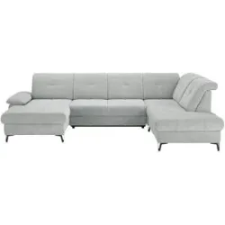 medium Wohnlandschaft  Planova II ¦ grau ¦ Maße (cm): B: 338 H: 96 T: 249.0