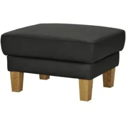 Ravensberger Werkstätten Hocker Leder RW-Select ¦ schwarz ¦ Maße (cm): B: 59 H: