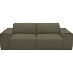 Gray & Jones Einzelsofa im Trendstoff Baltic Breeze ¦ grün ¦ Maße (cm): B: 196