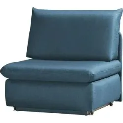 Höffner Schlafsesssel  Etta ¦ blau ¦ Maße (cm): B: 88 H: 88 T: 96.0