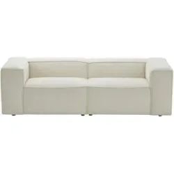 Höffner Sofa 2-sitzig  Relana ¦ weiß ¦ Maße (cm): B: 240 H: 69 T: 100.0