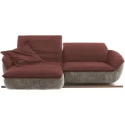 Koinor Ecksofa  Mooove ¦ rot ¦ Maße (cm): B: 242 H: 99 T: 153.0